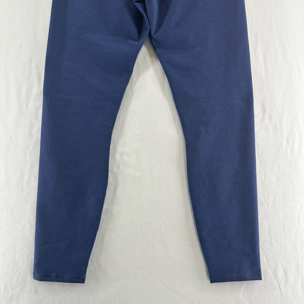 Fabletics Winn II Colorblock Crossover V-Waist 7/8 Leggings Women M Blue Heather - Picture 6 of 12